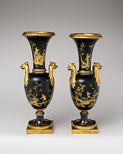 Vase (Vase chinois) (one of a pair)