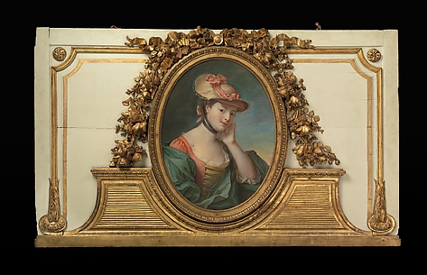 Woman in a  Straw Hat (one of a set)