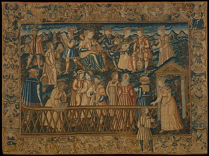 The Garden of False Learning from a set of The Table of Cebes