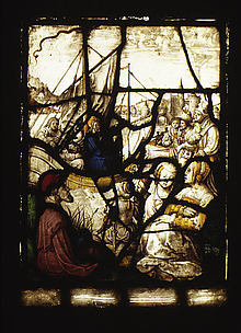 Christ Preaching from a Boat in the Lake of Gennesaret (one of a set of 12 scenes from The Life of Christ)