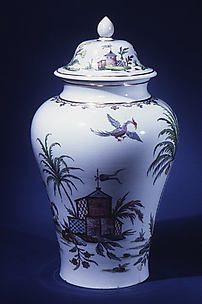 Vase with cover
