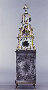 Ceramic Stove on Cast Iron Firebox (one of a pair)