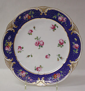 Plate (Assiette à palmes)
