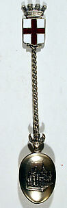 Souvenir spoon with depiction of Milan Cathedral
