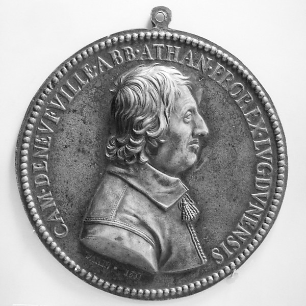 Camille de Neufville de Villeroi, abbé d'Ainai, de Saint-Athanase, lieutenant-general in the province of Lyonnais (1606-93)