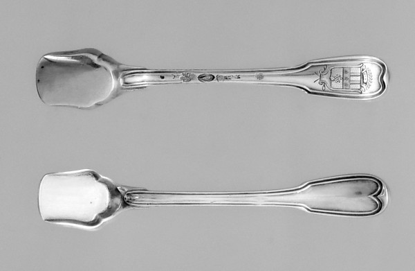 Pair of salt spoons