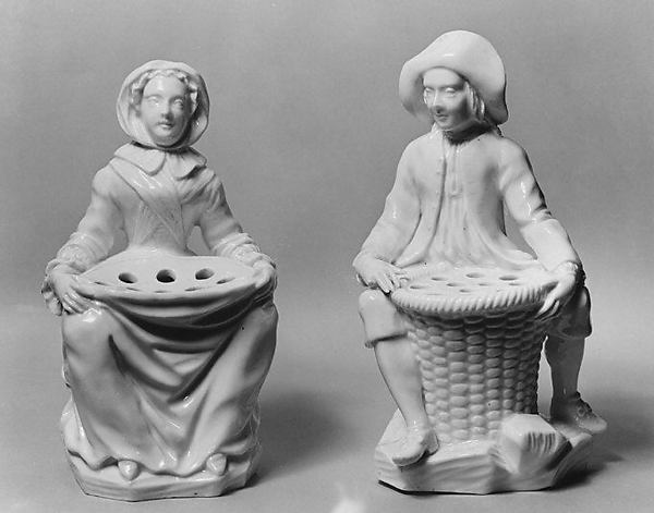 Pair of flower sellers