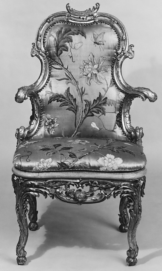 Pair of armchairs (part of a set)