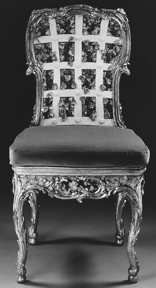 Set of four side chairs (part of a set)