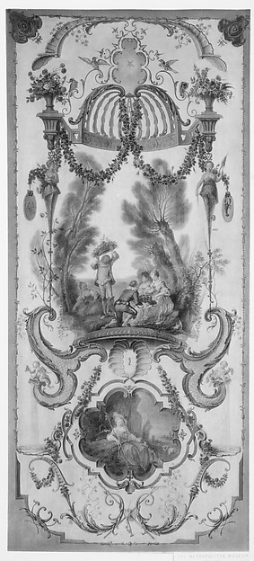 May and June (part of a set illustrating the months of the year)