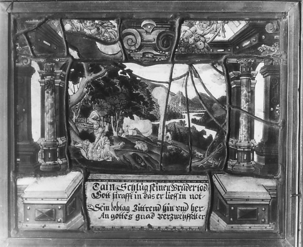 Cain Slaying Abel (one of a set of four)