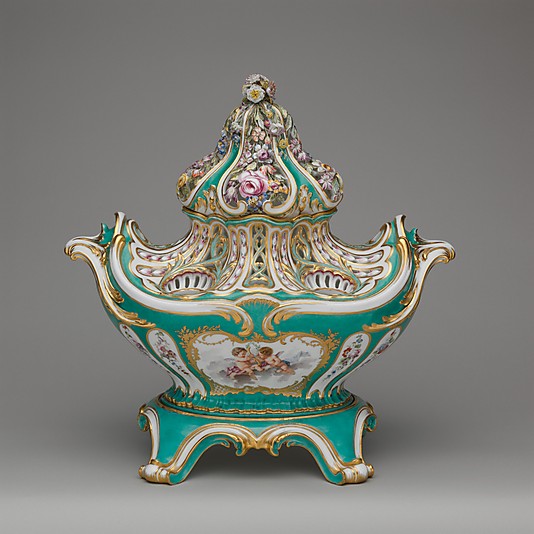 Potpourri vase (Pot-pourri gondole)