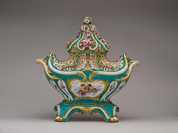 Potpourri vase (Pot-pourri gondole)