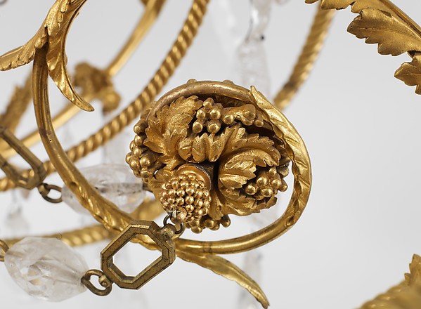 Twenty-four-light chandelier (Lustre) (one of a pair)
