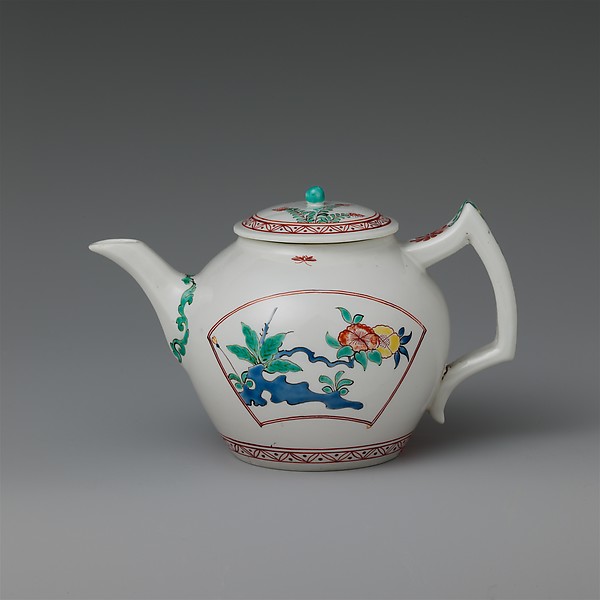 Teapot with storks