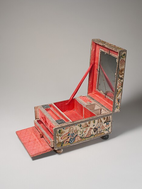 Cabinet with personifications of the Five Senses