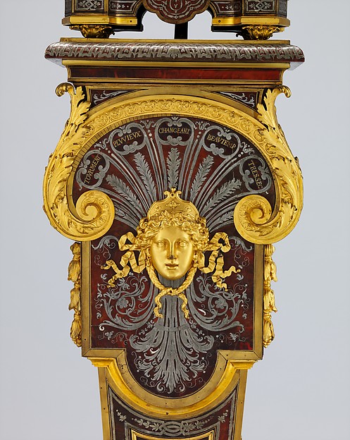 Clock with Pedestal