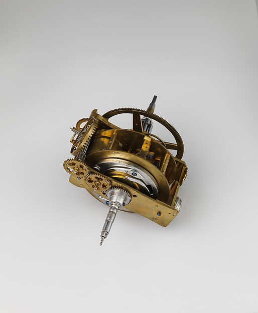 Celestial globe with clockwork