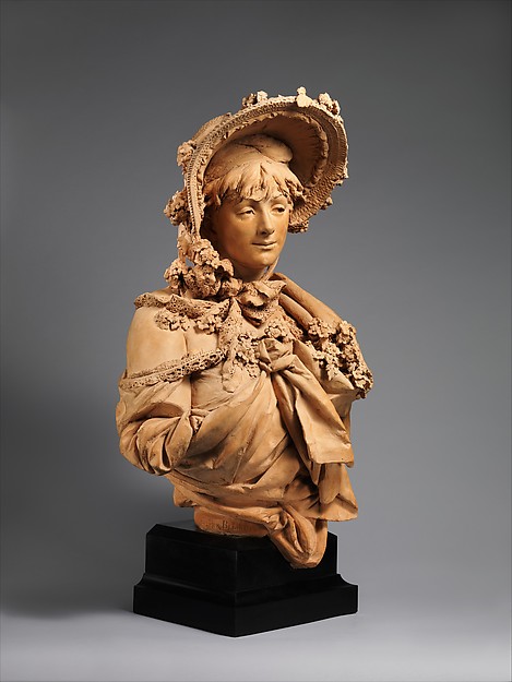 Girl in a Straw Bonnet