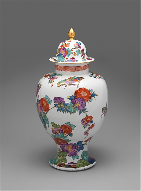 Vase with cover