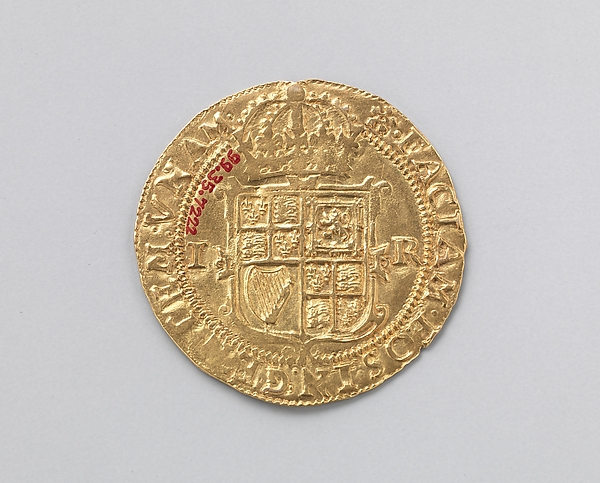 Unite coin of James I (r. 1603–25)