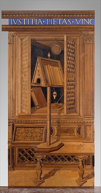 Studiolo from the Ducal Palace in Gubbio