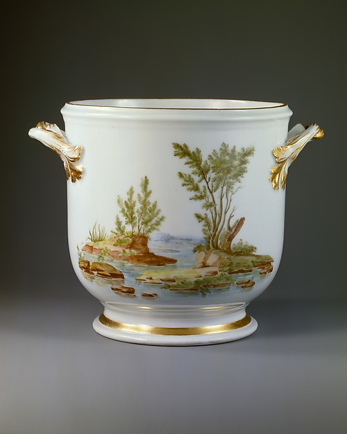 Wine cooler (Seau à demi-bouteille) (one of a pair)