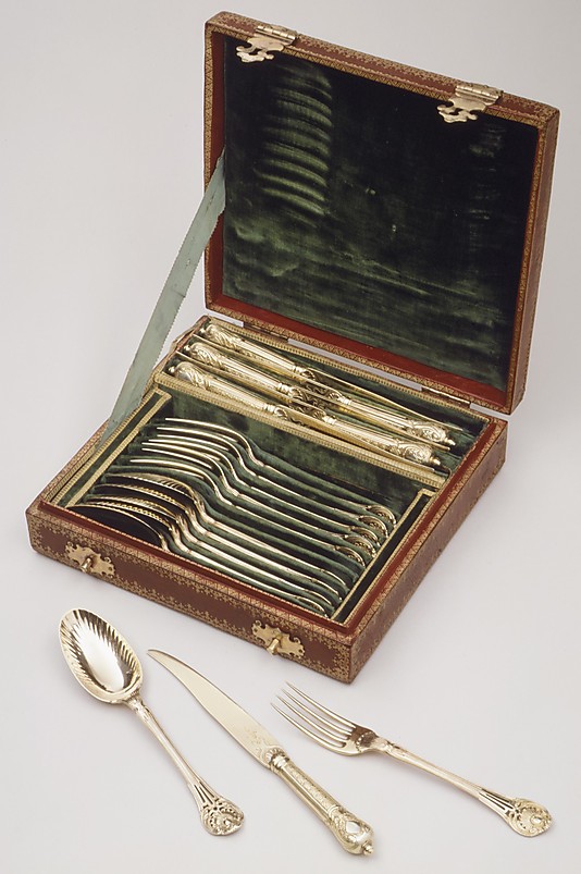 Set of six forks