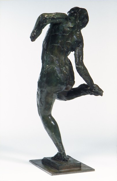 Dancer Looking at the Sole of Her Right Foot (First State)