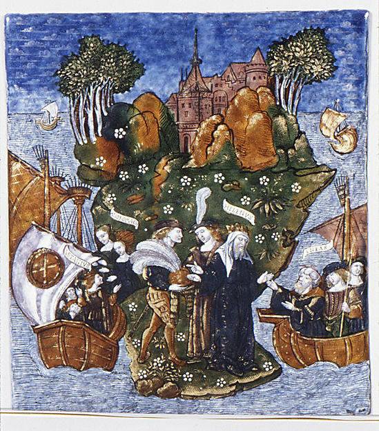 Helenus and Andromache Give Presents to Aeneas