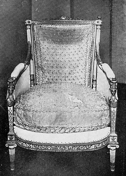 Armchair (Bergère) (part of a set)
