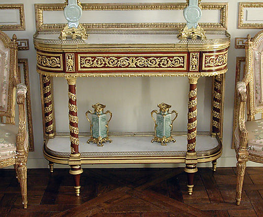 Side table (Commode servante or commode desserte)