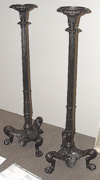Pair of torcheres