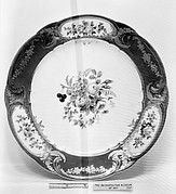 Plate (Assiette à palmes) (1 of 102) (part of a service)