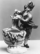 Condiment jar (one of a pair)
