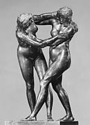 Two Women Wrestling