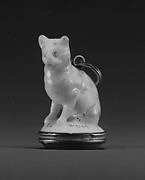 Miniature seal in the form of a cat