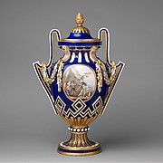 Vase with cover (Vase à bâtons rompus)