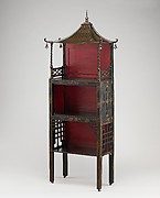 Standing shelf (one of a pair)