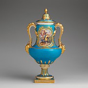 Vase with cover (Vase B de 1780) (one of a pair)