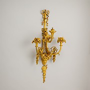 Set of four three-light sconces (Bras de lumière)