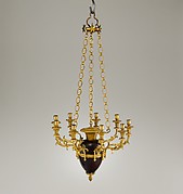 Nine-light chandelier