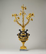 Three-light candelabra (one of a pair)