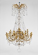 Fifteen-light chandelier