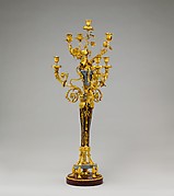 Pair of seven-light candelabra (Candélabres or girandoles)