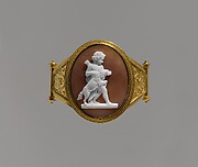 Cupid with a Dog