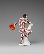 Harlequin with jug