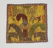 Fragment of textile with Medici emblems