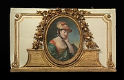 Woman in a  Straw Hat (one of a set)