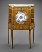 Upright secretary (Secrétaire à abattant or secrétaire en cabinet)